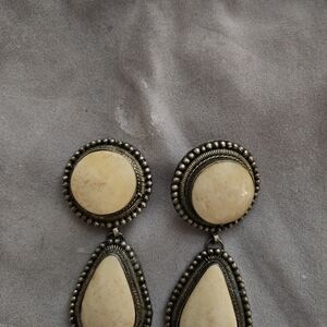 Elegant Silver Drop Earrings